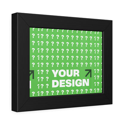 Custom Framed Paper Posters – Personalized Wall Art, Unique Home Decor, Gifts for Him/Her, Customized Artwork, Modern Interior Design