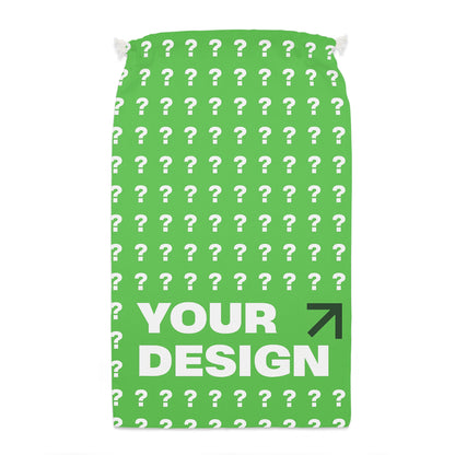 Custom Drawstring Sack - Personalized Gift Bag, Gym Bag, Beach Tote, Travel Pouch, Eco-Friendly Storage