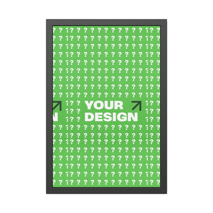 Custom Framed Paper Posters – Personalized Wall Art, Unique Home Decor, Gifts for Him/Her, Customized Artwork, Modern Interior Design