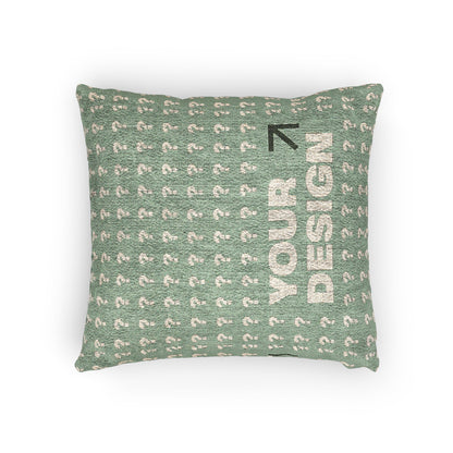 Custom Woven Pillow - Personalized Home Decor, Eco-Friendly Cushion, Great for Gifts, Housewarming, Unique Accent Pillow