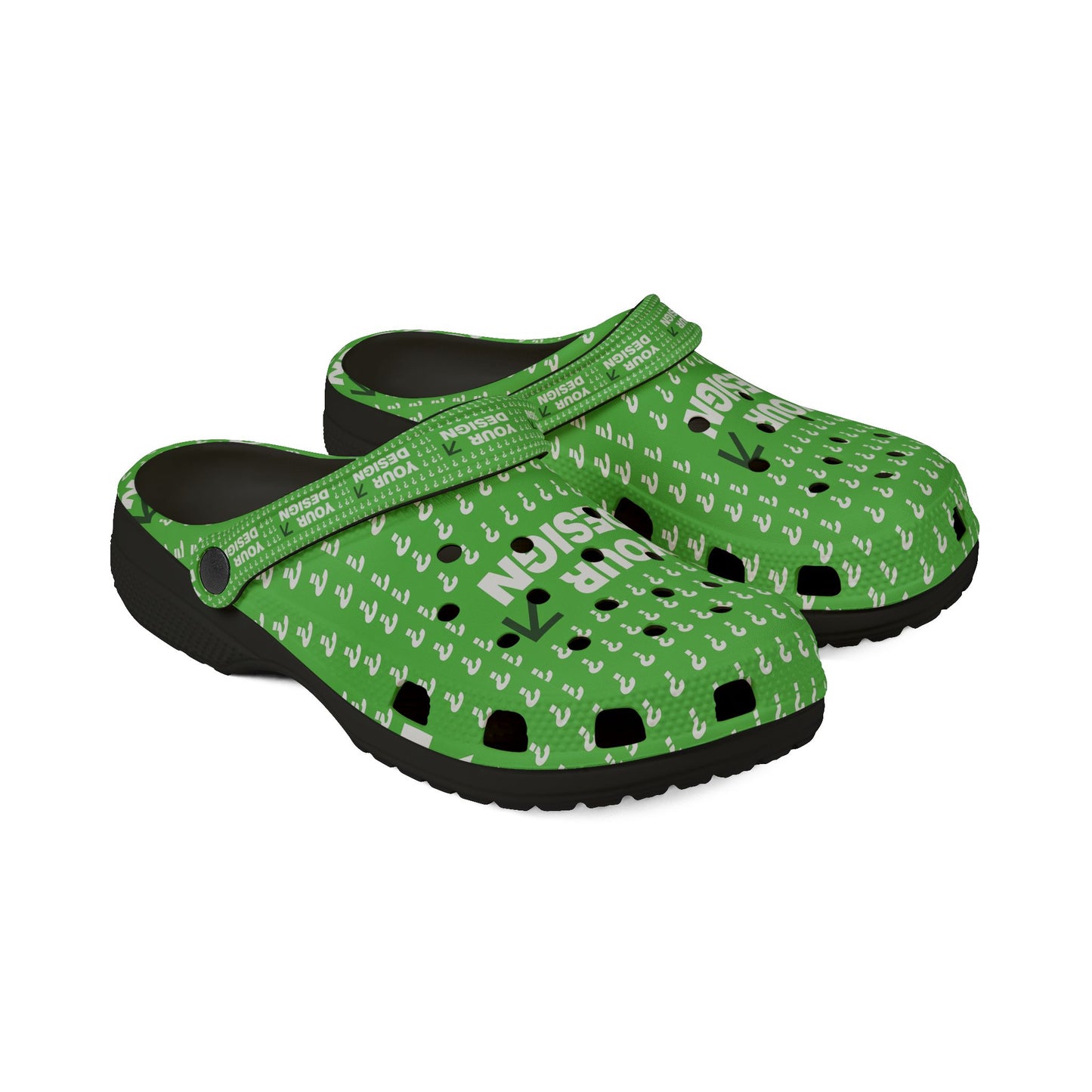 Custom EVA Foam Clogs – Personalized Comfortable Footwear Gift with Charms | HolidayCustomGifts