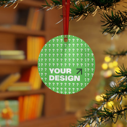 Custom Bell Ornaments for Personalized Celebrations, Holiday Decor, Unique Gifts, Personalized Ornaments, DIY Ornaments, Green Bell Design