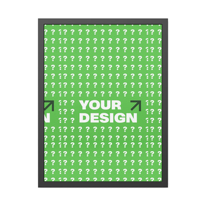 Custom Framed Paper Posters – Personalized Wall Art, Unique Home Decor, Gifts for Him/Her, Customized Artwork, Modern Interior Design