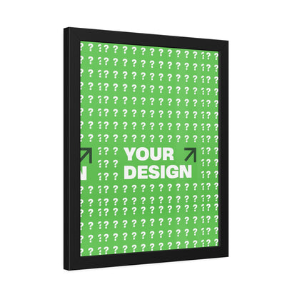 Custom Framed Paper Posters – Personalized Wall Art, Unique Home Decor, Gifts for Him/Her, Customized Artwork, Modern Interior Design