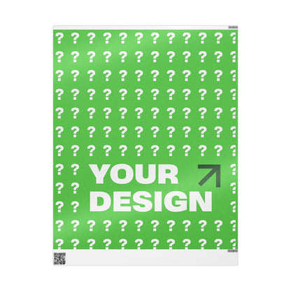 Customizable Wrapping Paper, Festive Gift Wrap for All Occasions, Party Supplies, Eco-Friendly Wrapping, Unique Gift Presentation