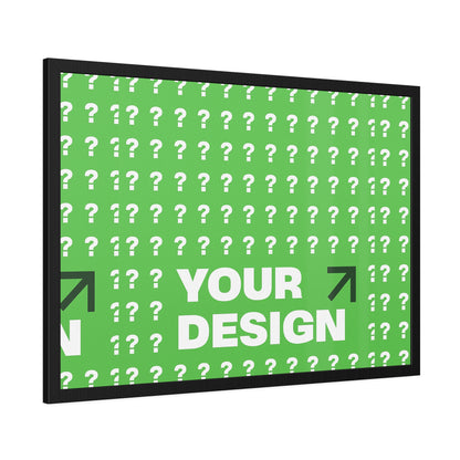 Custom Framed Paper Posters – Personalized Wall Art, Unique Home Decor, Gifts for Him/Her, Customized Artwork, Modern Interior Design