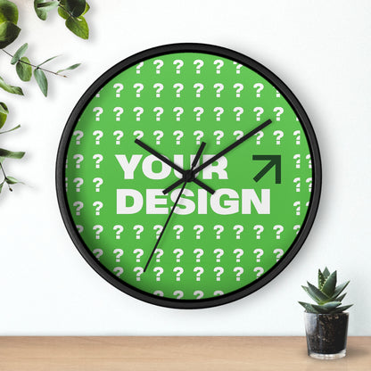 Customizable Modern Wall Clock for Home Decor, Unique Gift Idea, Stylish Timepiece, Personalized Clock, Home Accessories