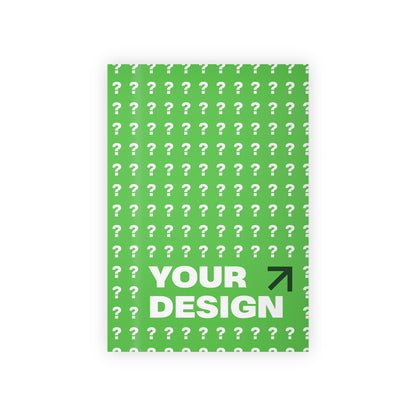 Custom Gift Wrapping Paper Roll, Fun Green Design, Perfect for Birthdays, Holidays, and Special Occasions