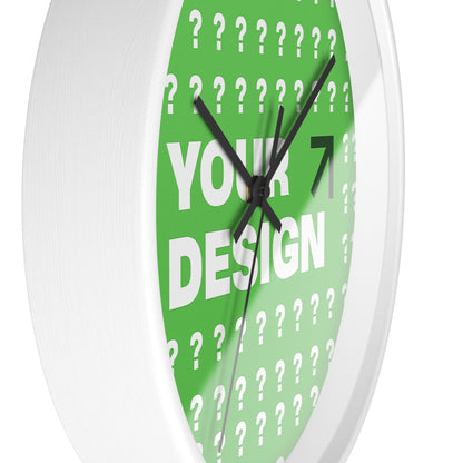 Customizable Modern Wall Clock for Home Decor, Unique Gift Idea, Stylish Timepiece, Personalized Clock, Home Accessories