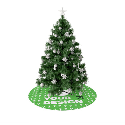 Custom Christmas Tree Skirt, Personalized Holiday Decor, Festive Tree Cover, Unique Gift for Home, Customizable Christmas Decor