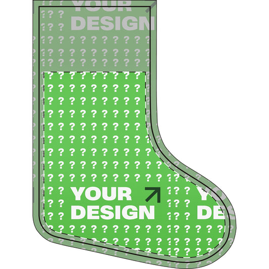 Personalized Linen Christmas Stocking, Custom Holiday Decor, Unique Gift, Festive Home Decoration, Santa Sock for Family