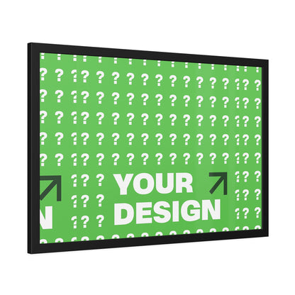 Custom Framed Paper Posters – Personalized Wall Art, Unique Home Decor, Gifts for Him/Her, Customized Artwork, Modern Interior Design