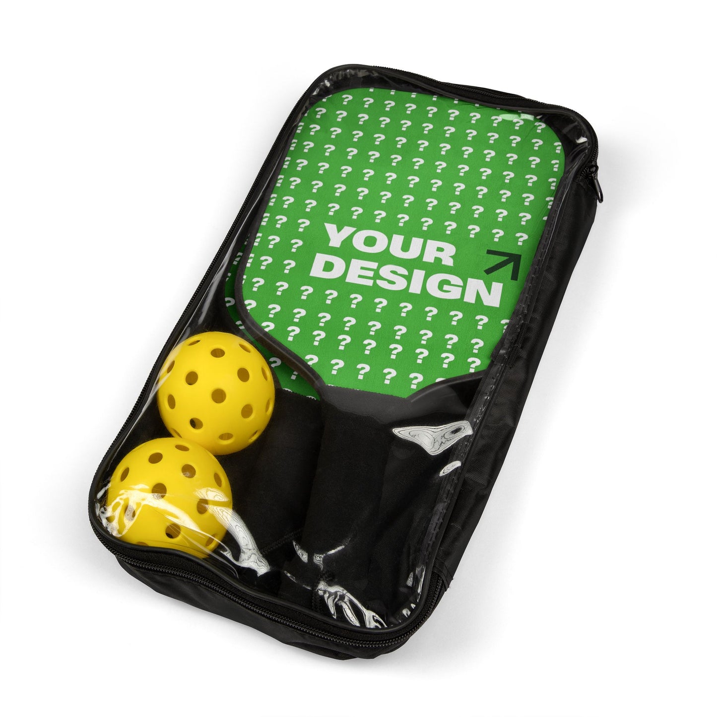 Pickleball Paddle Set, Custom Sports Gear, Fun Outdoor Activity, Ideal Gift for Players, Perfect for Birthdays & Events