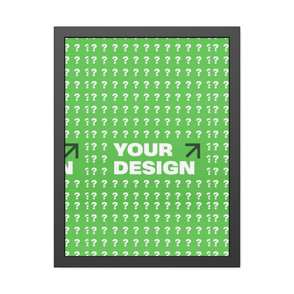 Custom Framed Paper Posters – Personalized Wall Art, Unique Home Decor, Gifts for Him/Her, Customized Artwork, Modern Interior Design