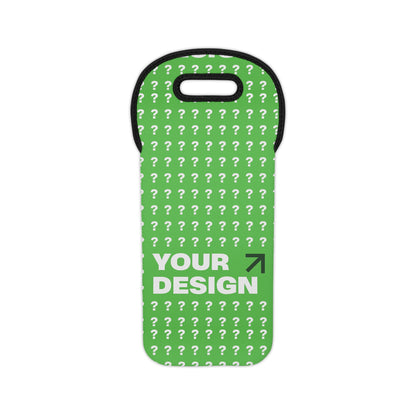 Personalized Wine Tote Bag, Eco-Friendly Wine Carrier, Gift for Wine Lovers, Customizable Wine Gift, Party Accessory, Unique Hostess Gift