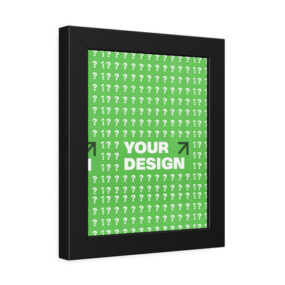 Custom Framed Paper Posters – Personalized Wall Art, Unique Home Decor, Gifts for Him/Her, Customized Artwork, Modern Interior Design