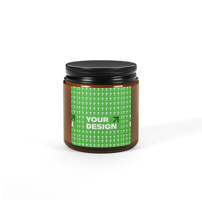 Customizable Scented Soy Candle, Eco-Friendly Aromatherapy Candle for Home Decor, Gift for Holidays, Relaxation, Wellness, Spa