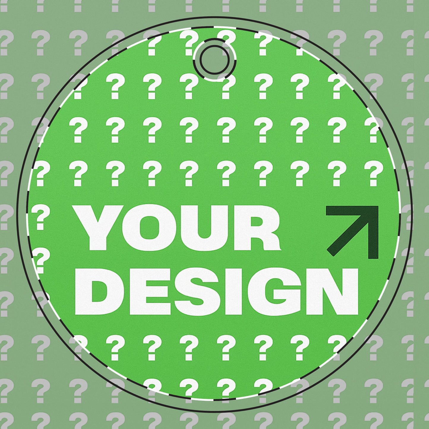 Customizable Double-Sided Ceramic Christmas Ornaments, Personalized Holiday Decorations, Festive Gifts, Unique Keepsakes, Tree Decorations