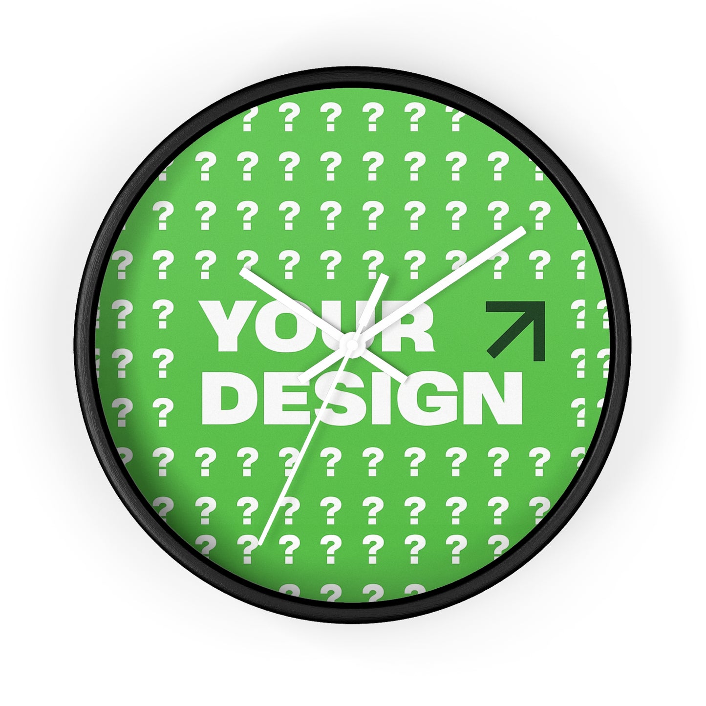 Customizable Modern Wall Clock for Home Decor, Unique Gift Idea, Stylish Timepiece, Personalized Clock, Home Accessories