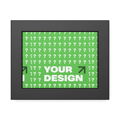 Custom Framed Paper Posters – Personalized Wall Art, Unique Home Decor, Gifts for Him/Her, Customized Artwork, Modern Interior Design