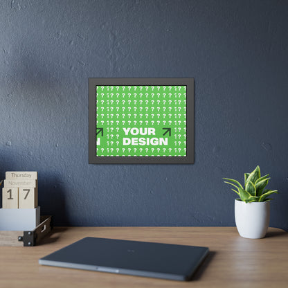 Custom Framed Paper Posters – Personalized Wall Art, Unique Home Decor, Gifts for Him/Her, Customized Artwork, Modern Interior Design