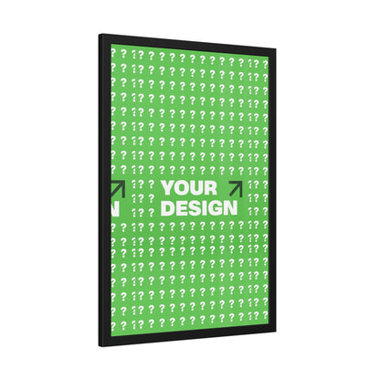 Custom Framed Paper Posters – Personalized Wall Art, Unique Home Decor, Gifts for Him/Her, Customized Artwork, Modern Interior Design