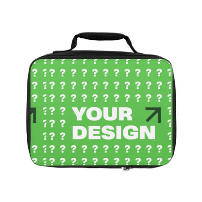 Customizable Lunch Bag, Personalized Lunch Tote, Unique Lunch Pouch, Monogrammed Snack Carrier, Fun Kids Lunchbox