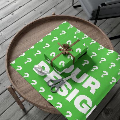 Personalized Gift Wrap Papers, Custom Wrapping Paper for Holidays, Birthdays, Baby Showers, Eco-Friendly Gift Wrap