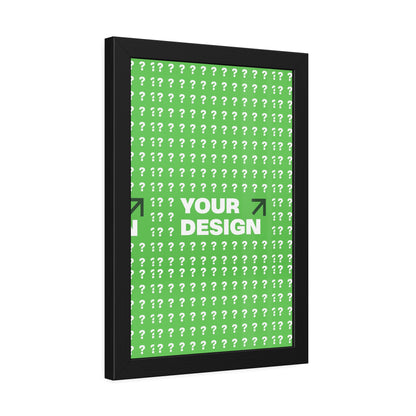 Custom Framed Paper Posters – Personalized Wall Art, Unique Home Decor, Gifts for Him/Her, Customized Artwork, Modern Interior Design