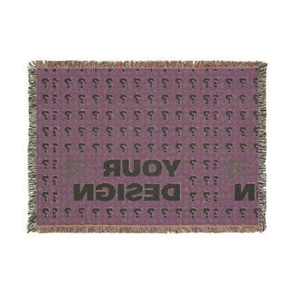 Customizable Woven Blanket - Cozy Home Decor, Personalized Gift, Soft Throw, Unique Home Accessory, Perfect for Any Occasion