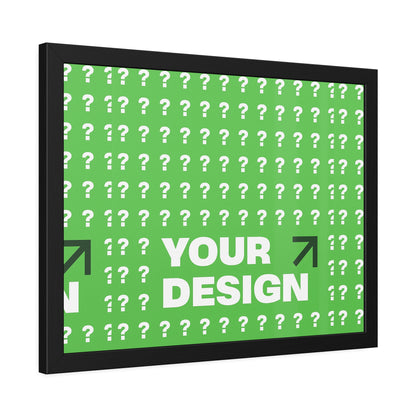 Custom Framed Paper Posters – Personalized Wall Art, Unique Home Decor, Gifts for Him/Her, Customized Artwork, Modern Interior Design