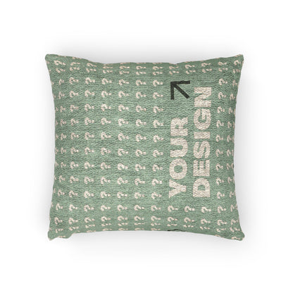 Custom Woven Pillow - Personalized Home Decor, Eco-Friendly Cushion, Great for Gifts, Housewarming, Unique Accent Pillow