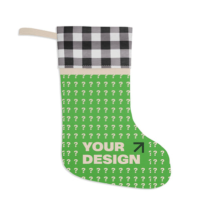 Customizable Christmas Stocking, Personalized Holiday Decor, Festive Gift Holder, Unique Stocking for Family, Christmas Gifts, Home [...]