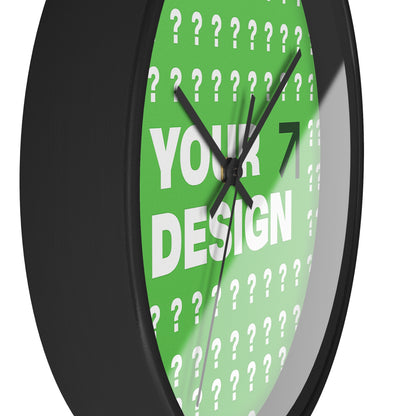Customizable Modern Wall Clock for Home Decor, Unique Gift Idea, Stylish Timepiece, Personalized Clock, Home Accessories