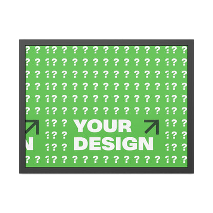 Custom Framed Paper Posters – Personalized Wall Art, Unique Home Decor, Gifts for Him/Her, Customized Artwork, Modern Interior Design