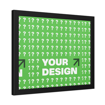 Custom Framed Paper Posters – Personalized Wall Art, Unique Home Decor, Gifts for Him/Her, Customized Artwork, Modern Interior Design