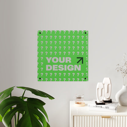 Customizable Acrylic Wall Art Panels, Modern Home Decor, Personalized Gifts, Office Wall Art, Custom Design Decoration