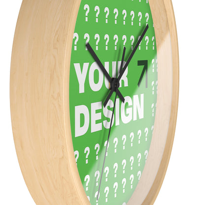Customizable Modern Wall Clock for Home Decor, Unique Gift Idea, Stylish Timepiece, Personalized Clock, Home Accessories