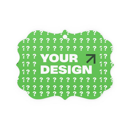 Custom Metal Ornament, Personalized Holiday Decor, Unique Gift for Christmas, Special Occasions, Home Decoration