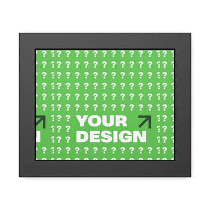 Custom Framed Paper Posters – Personalized Wall Art, Unique Home Decor, Gifts for Him/Her, Customized Artwork, Modern Interior Design