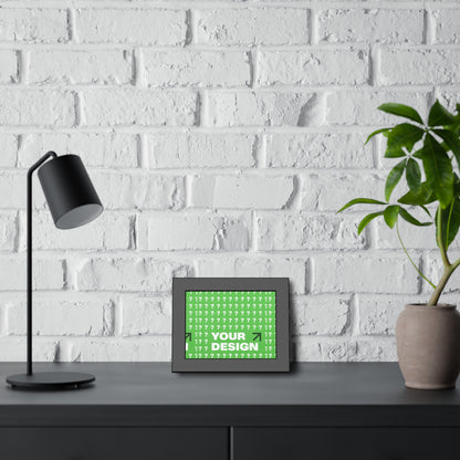 Custom Framed Paper Posters – Personalized Wall Art, Unique Home Decor, Gifts for Him/Her, Customized Artwork, Modern Interior Design