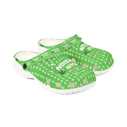 Custom EVA Foam Clogs – Personalized Comfortable Footwear Gift with Charms | HolidayCustomGifts