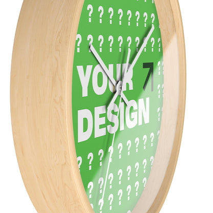 Customizable Modern Wall Clock for Home Decor, Unique Gift Idea, Stylish Timepiece, Personalized Clock, Home Accessories