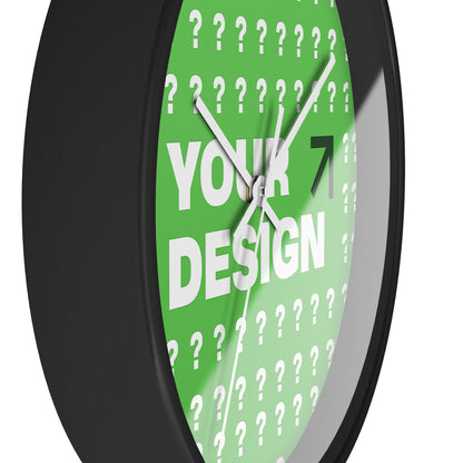 Customizable Modern Wall Clock for Home Decor, Unique Gift Idea, Stylish Timepiece, Personalized Clock, Home Accessories