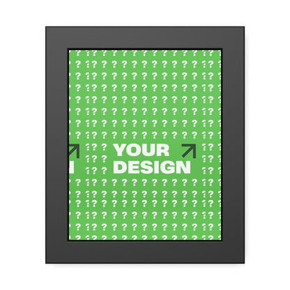 Custom Framed Paper Posters – Personalized Wall Art, Unique Home Decor, Gifts for Him/Her, Customized Artwork, Modern Interior Design