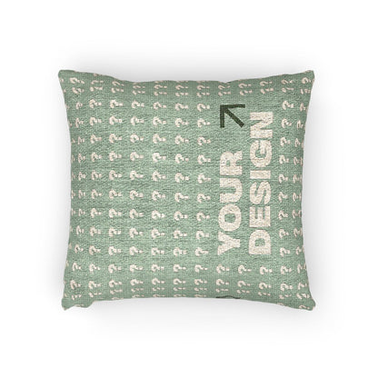 Custom Woven Pillow - Personalized Home Decor, Eco-Friendly Cushion, Great for Gifts, Housewarming, Unique Accent Pillow