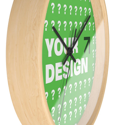 Customizable Modern Wall Clock for Home Decor, Unique Gift Idea, Stylish Timepiece, Personalized Clock, Home Accessories