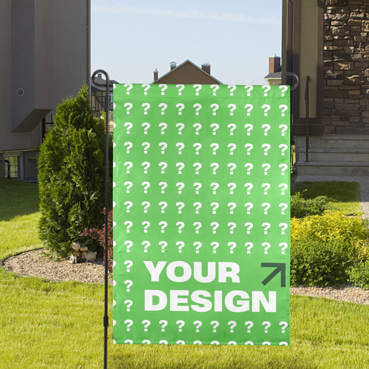 Custom Garden Flag (One Side Print) – Personalized Outdoor Decor Gift | HolidayCustomGifts