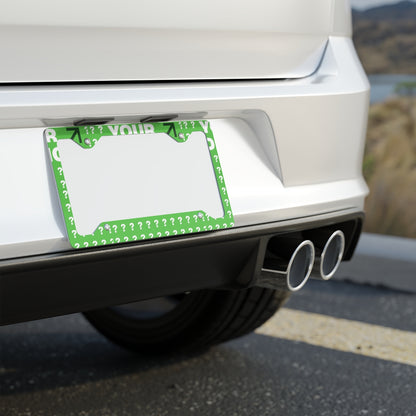 Metal License Plate Frame with Customizable Design, Unique Car Accessories for Personalized Touch, Perfect Gift for Car Lovers, Fun [...]