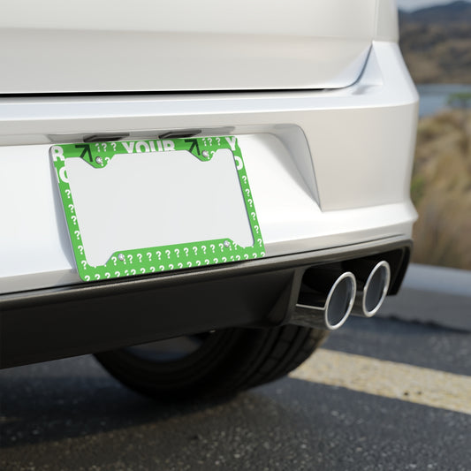 Metal License Plate Frame with Customizable Design, Unique Car Accessories for Personalized Touch, Perfect Gift for Car Lovers, Fun [...]